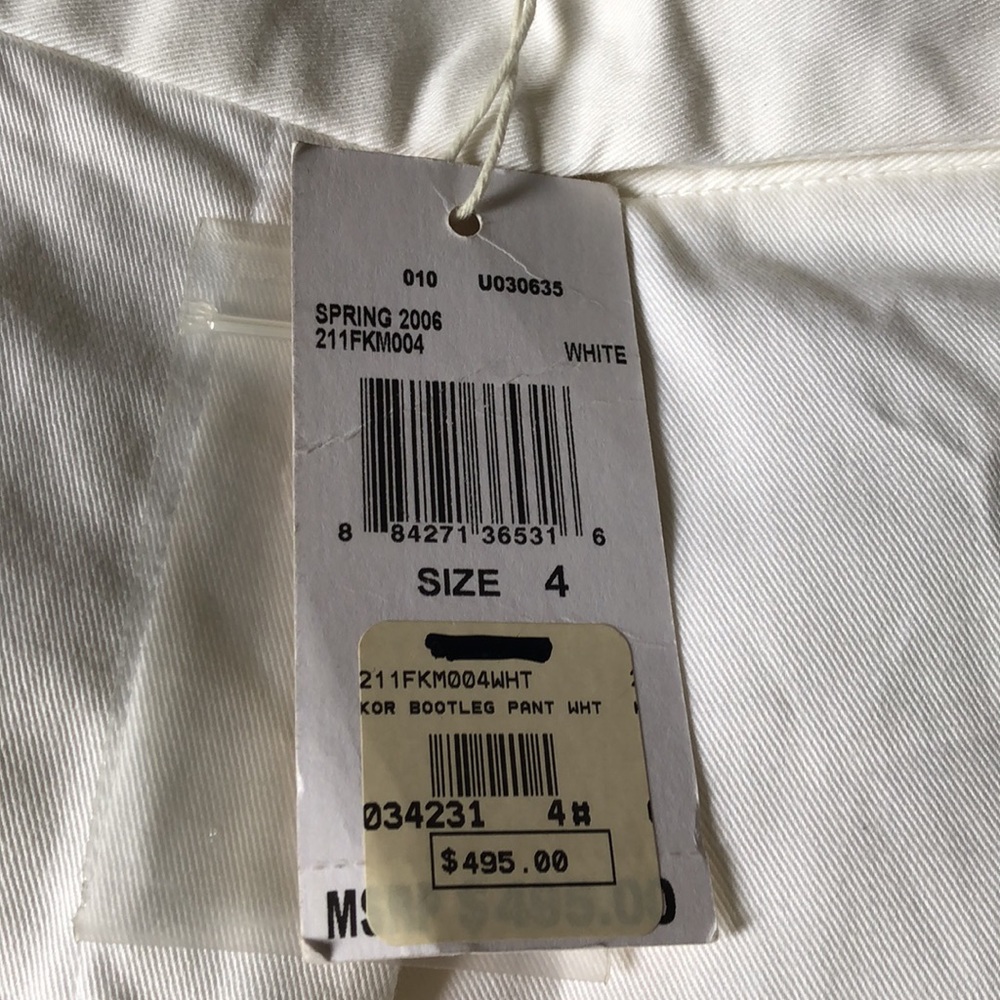 Michael Kors brand new gorgeous white pants made in Italy, perfect for summer - Picture 2 of 10